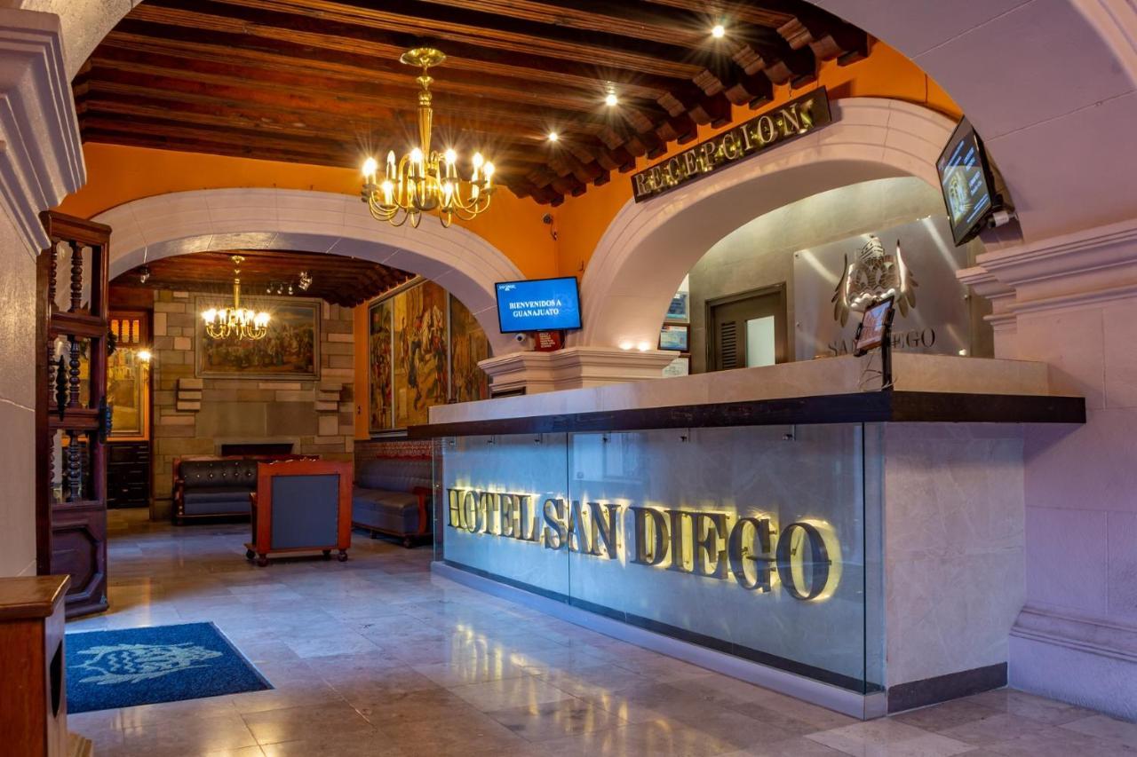 Hotel San Diego Guanajuato Eksteriør bilde